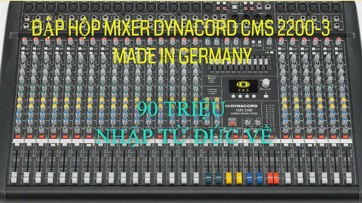 MIXER DYNACORD CMS 2200-3 . MADE IN GERMANY