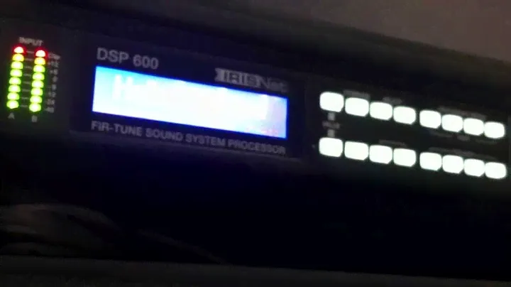 Hello, it`s me! - Dynacord DSP600 - Las Vegas Mode