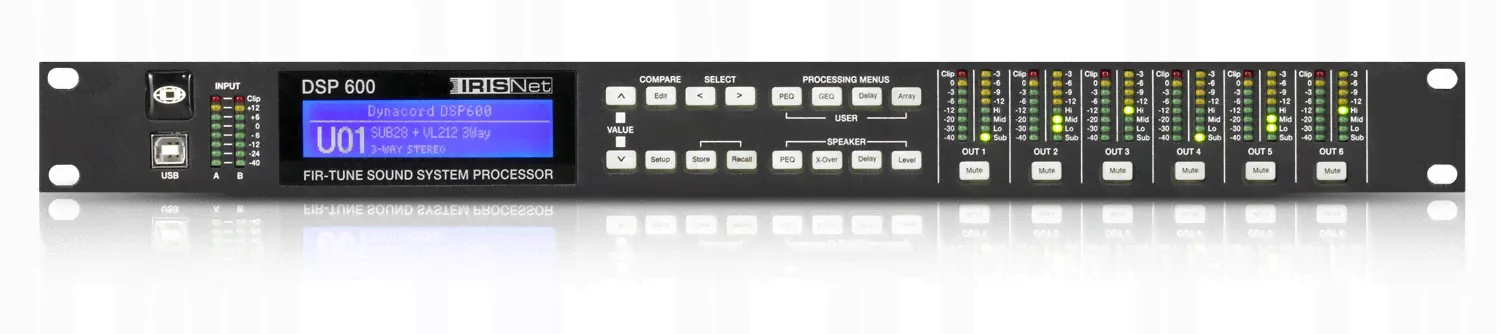 Dynacord DSP 600 PRO Procesor sygnału audio