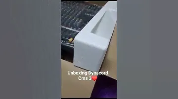 Unboxing Dynacord Cms 1000 3