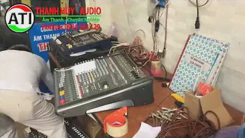 Test Mixer DYNACORD CMS-1000 loại 1 hàng chính hãng - Khách Hàng Long An. LH 0934554129