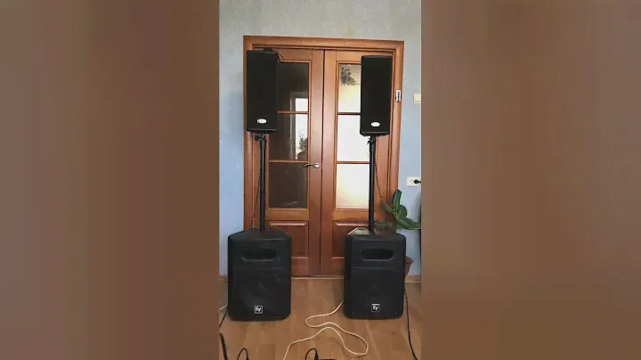 Dynacord Power Mate 600-3, Dynacord VL 262, SDY-Power , Electro Voice SB-122, SB-122, видео обзор-1