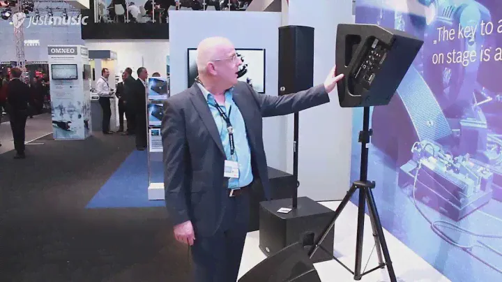 Musikmesse 2014 - Dynacord AXM 12A Monitorlautsprecher.